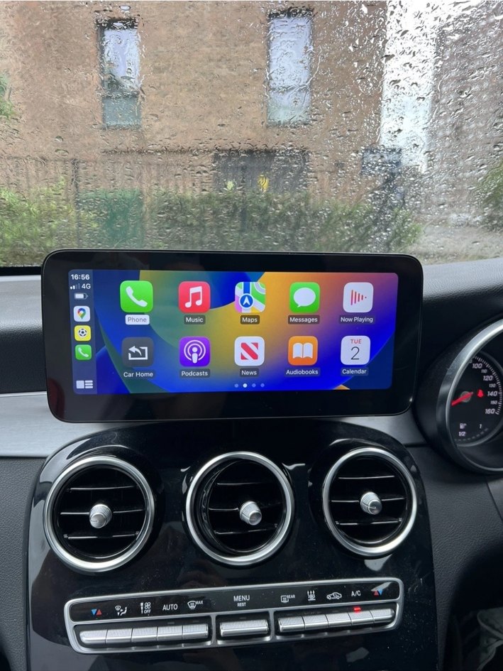 Mercedes C Class W205 12.3 inch CarPlay screen