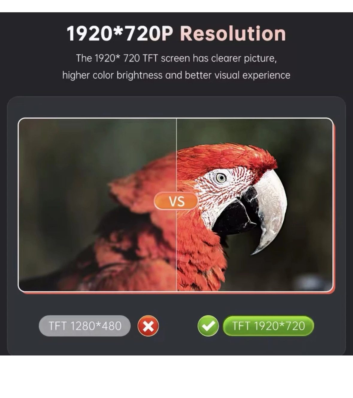1920 by 720 resolution comparison